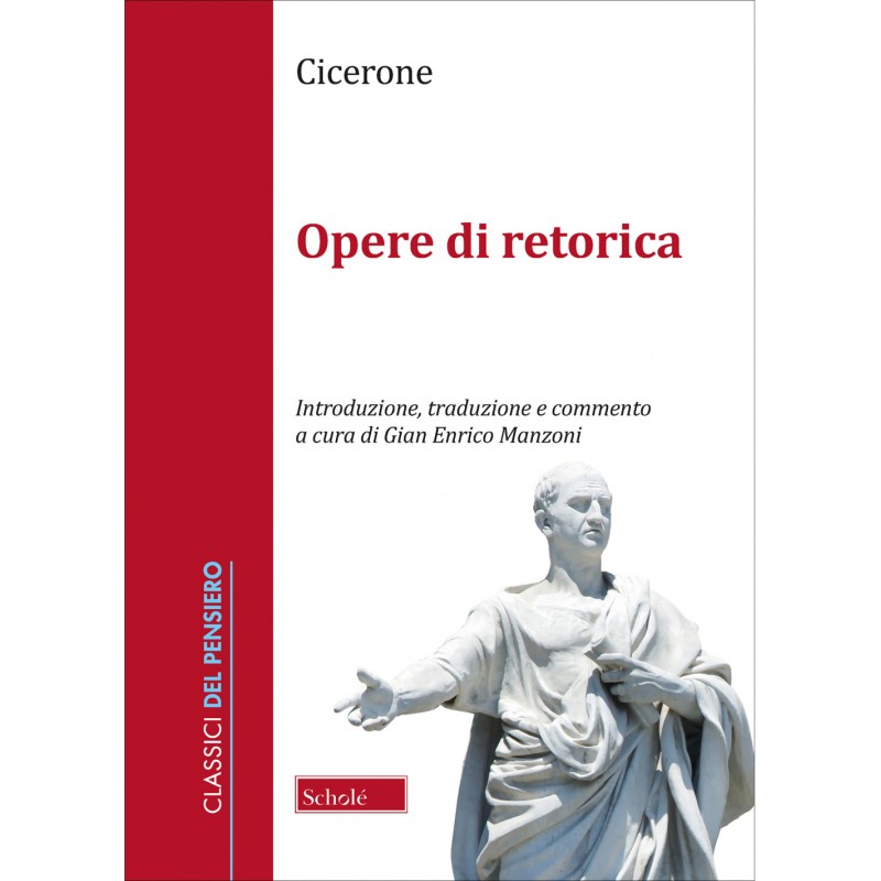 Copertina libro Opere di retorica