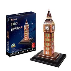 Puzzle 3D luce LED Big Ben
