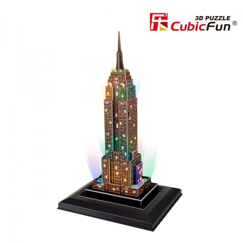Puzzle 3D luce LED Empire State Building