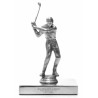 modellino giocatore golf alluminio