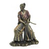 Statua Samurai in combattimento