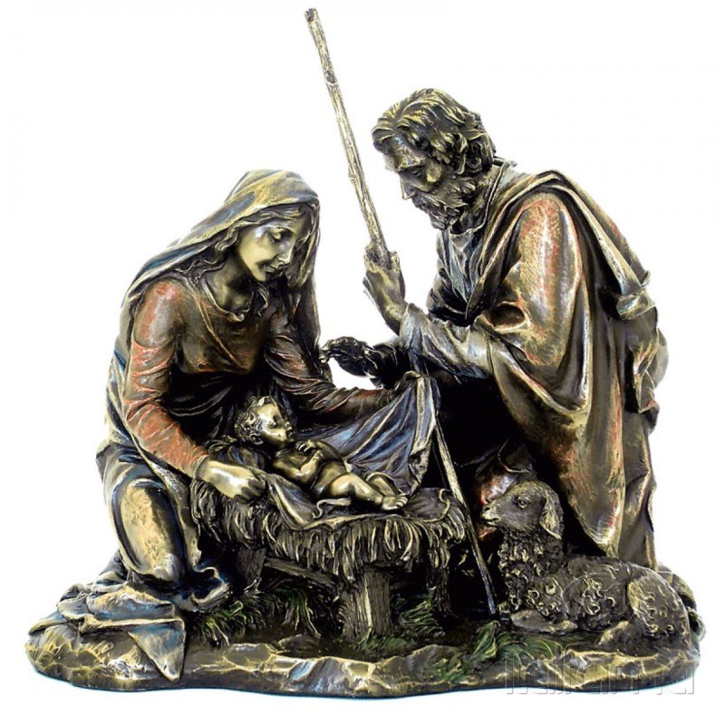 Statua raffigurante la Natività