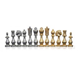 Set scacchiera in erable con scacchi Arabescato