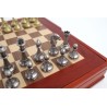 Set scacchiera con contenitore e scacchi Fiorito