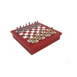 Set scacchiera con contenitore e scacchi Mignon Fiorito