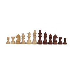 Set scacchiera in palissandro e scacchi in acacia Classico