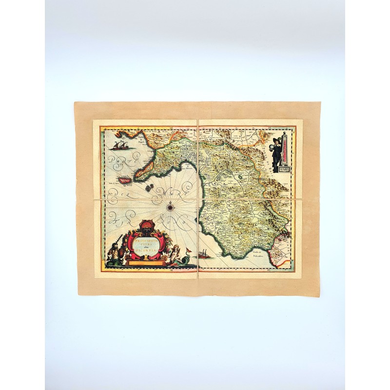 Mappa antica Cilento