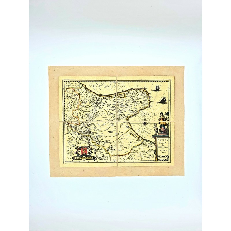 Mappa antica Gargano