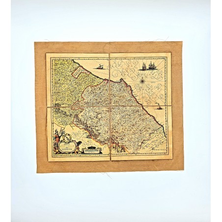 Mappa antica Marche