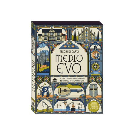 Medioevo: Scopri l’Europa medievale con sei modelli tutti da costruire.