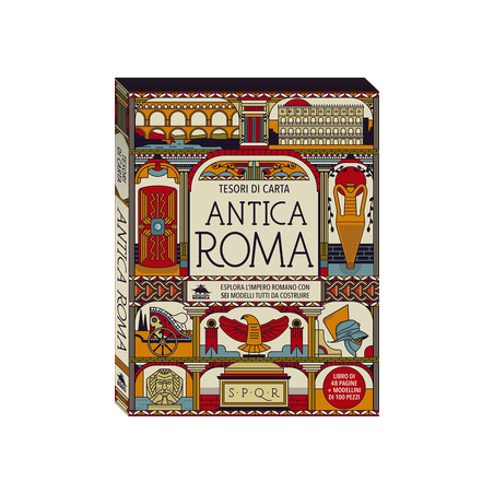 Antica Roma: Esplora l’Impero Romano con sei modelli tutti da costruire.