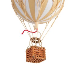 Mongolfiera mini righe bianche