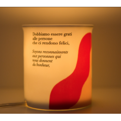 Lampada Gratitudine Proust