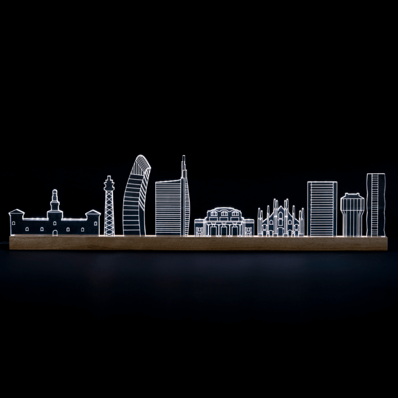 lampada skyline milano