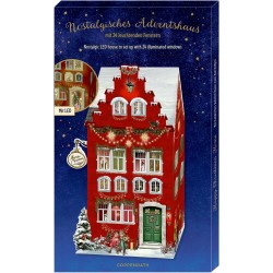 Calendario dell'Avvento Casa con luci led