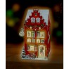 Calendario dell'Avvento Casa con luci led