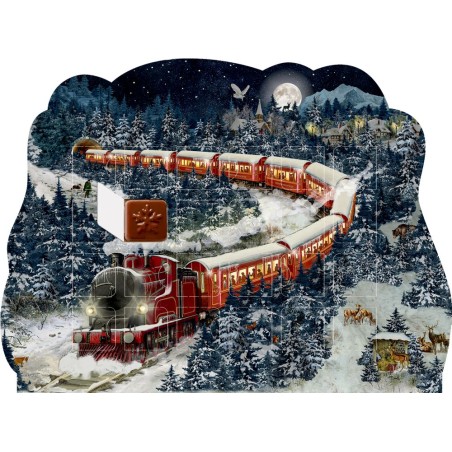 Calendario dell'Avvento con cioccolatini