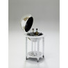 Mappamondo Elegance Bianco