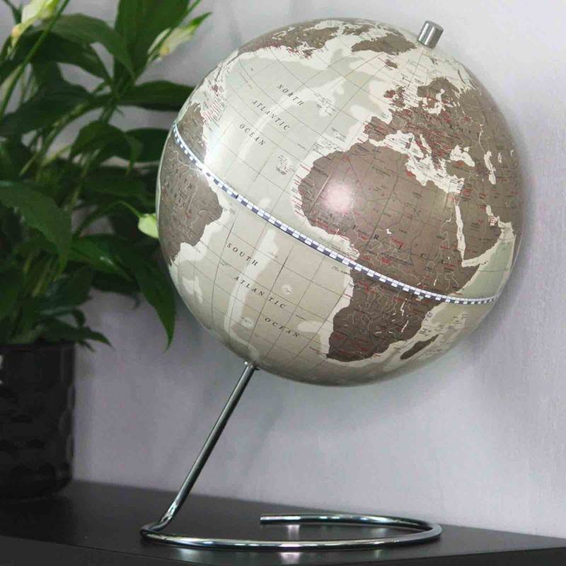 Mappamondo Cosmo Grey