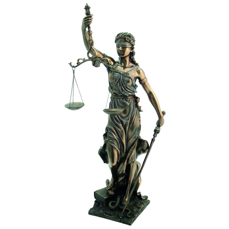 Statua Dea della Giustizia Themis maxi
