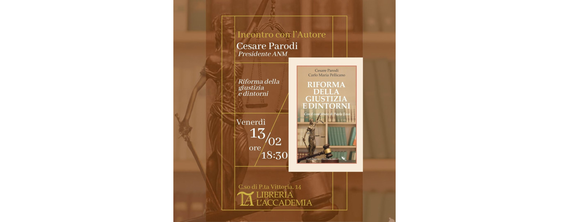 Incontro con l'Autore Cesare Parodi