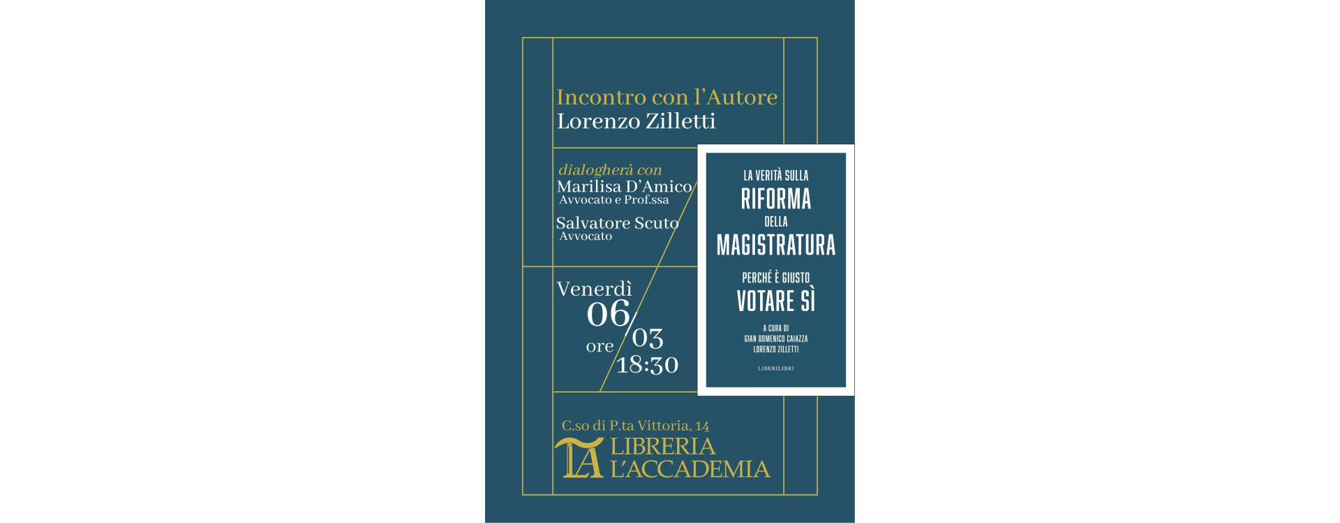 Incontro con l'Autore Lorenzo Zilletti