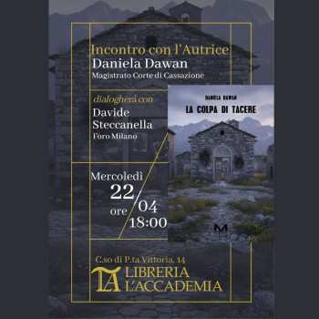 Incontro con l' Autrice Daniela Dawan